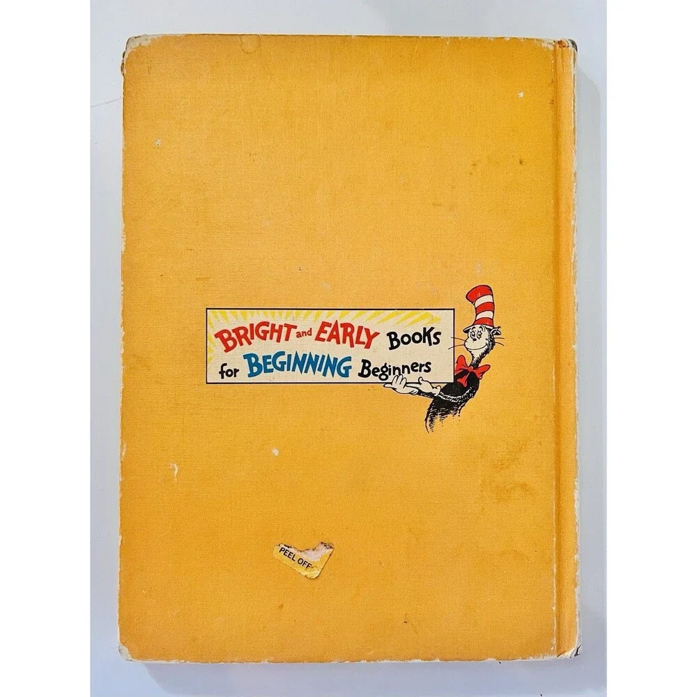 1968 The Ear Book Al Perkins Bright & Early Beginner Book HC Dr Seuss Era